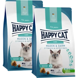 Sparpaket Happy Cat Care Magen & Darm 2 x 4 kg