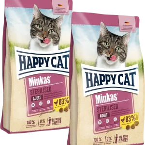 Sparpaket Happy Cat Minkas Sterilised Geflügel 2 x 10 kg