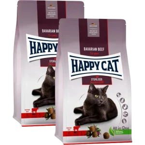 Sparpaket Happy Cat Sterilised Voralpen Rind 2 x 10 kg