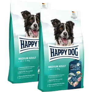 Sparpaket Happy Dog fit & vital Medium 2 x 12 kg