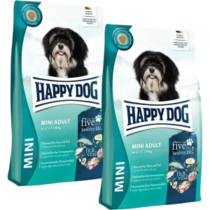 Sparpaket Happy Dog Fit & Vital Mini Adult 2 x 10 kg