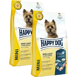 Sparpaket Happy Dog Fit & Vital Mini Light 2 x 4 kg