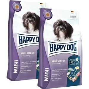 Sparpaket Happy Dog Fit & Vital Mini Senior 2 x 4 kg