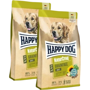 Sparpaket Happy Dog NaturCroq Grainfree 2 x 4 kg