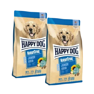 Sparpaket Happy Dog NaturCroq Junior 2 x 15 kg