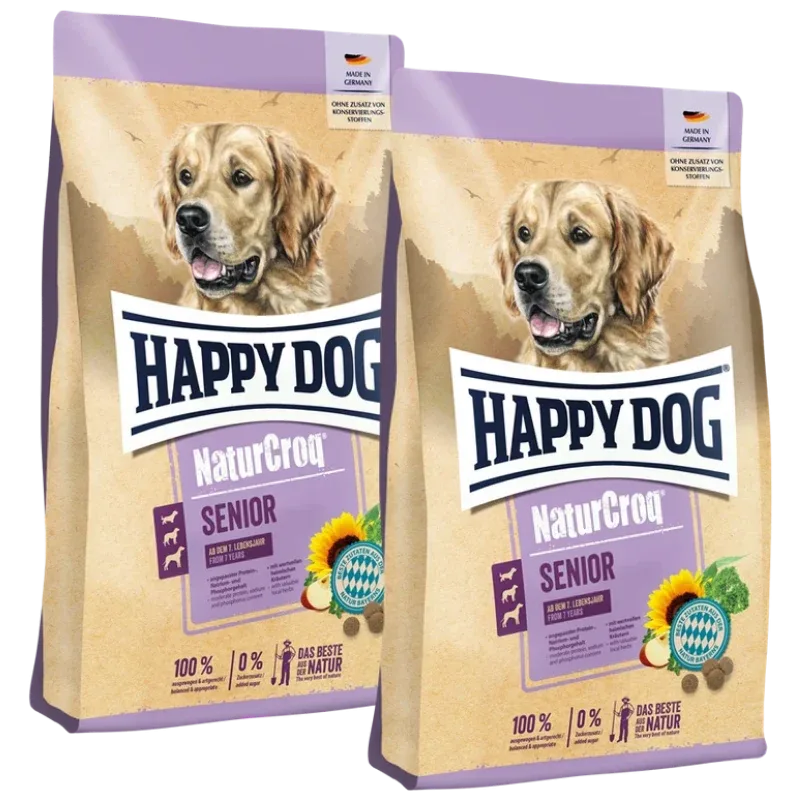 Sparpaket Happy Dog NaturCroq Senior 2 x 15 kg