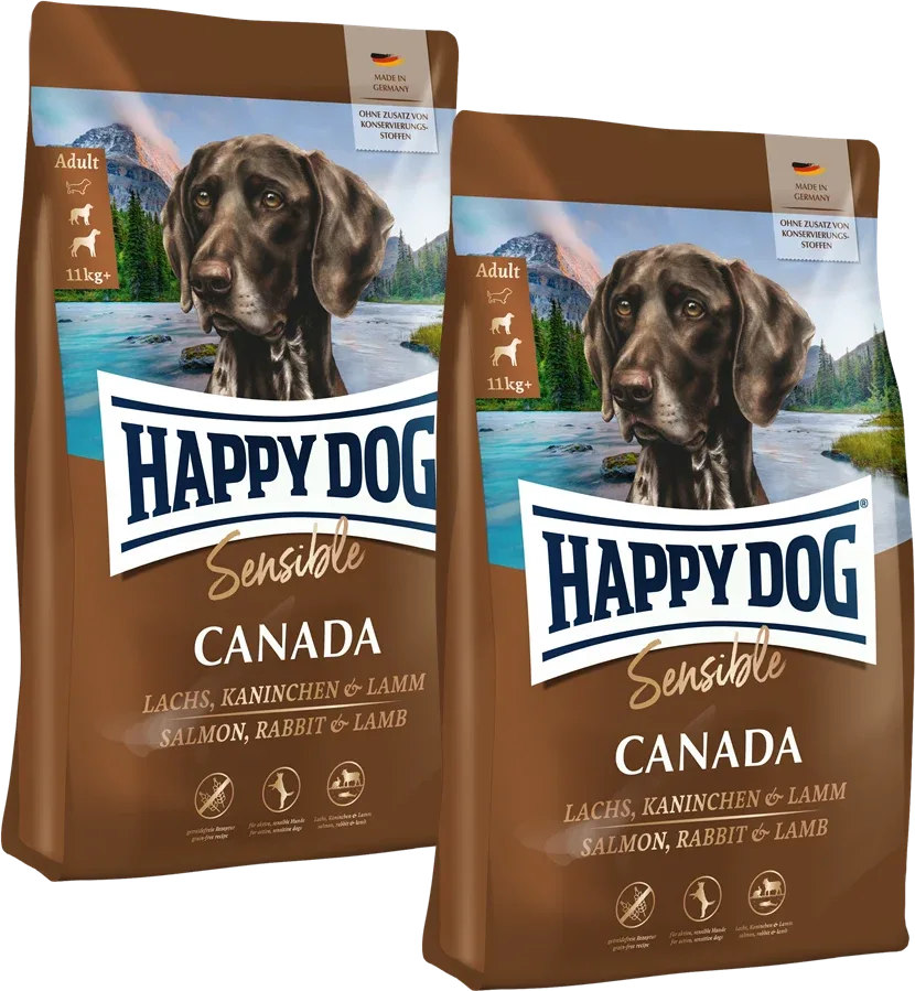 Sparpaket Happy Dog Sensible Canada 2 x 11 kg