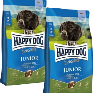 Sparpaket Happy Dog Sensible Junior Lamm & Reis 2 x 10 kg