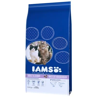 Sparpaket IAMS 2 x Großgebinde Multi-Cat - 2 x 15 kg