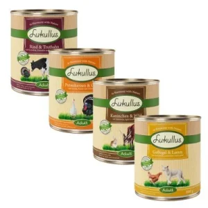 Sparpaket Lukullus Naturkost 24 x 800 g Adult Mixpaket 1 (4 Sorten)