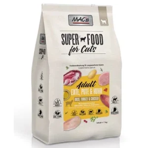 Sparpaket MAC's Superfood for Cats 2 x 7 kg Adult Ente, Pute & Huhn