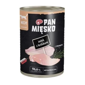 Sparpaket Pan Mięsko Cat 24 x 400 g Truthahn mit Kaninchen