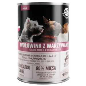 Sparpaket Pet Republic Adult in Soße 20 x 400 g Rind & Gemüse