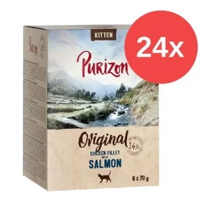 Sparpaket Purizon Kitten 24 x 70 g - getreidefrei