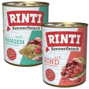Sparpaket RINTI Kennerfleisch 12 x 800 g Mixpaket Rind: 2 Sorten