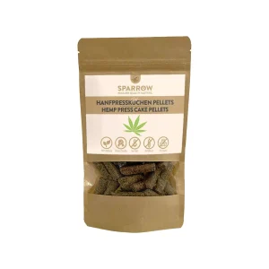 SPARROW Pet Bio Hanfpresskuchen Pellets