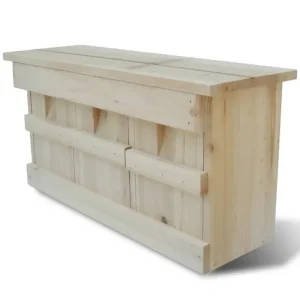 Spatzen-Nistkasten 44 x 15,5 x 21,5 cm - HaustierPro