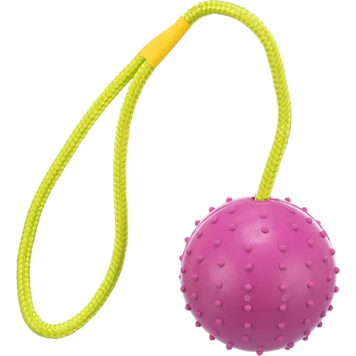 Spielball für Hunde am Seil mit Noppen - Image 2