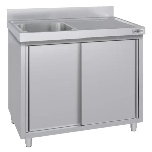 Spülschrank ECO - 1200x700mm - mit 1 Becken links - HaustierPro