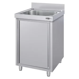 Spülschrank ECO - 600x600mm - mit 1 Becken | klimaneutral produziert - HaustierPro