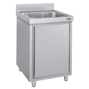 Spülschrank ECO - 600x700mm - mit 1 Becken in Recycling-Verpackung - HaustierPro