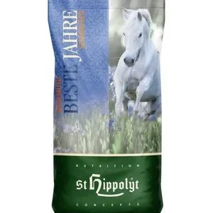 St. Hippolyt Pferdefutter Vitalmüsli Beste Jahre Senior, 20 kg