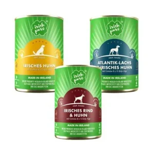 Starterset Nassfutter Adult - Weiderind, irisches Huhn & Atlanktik Lachs