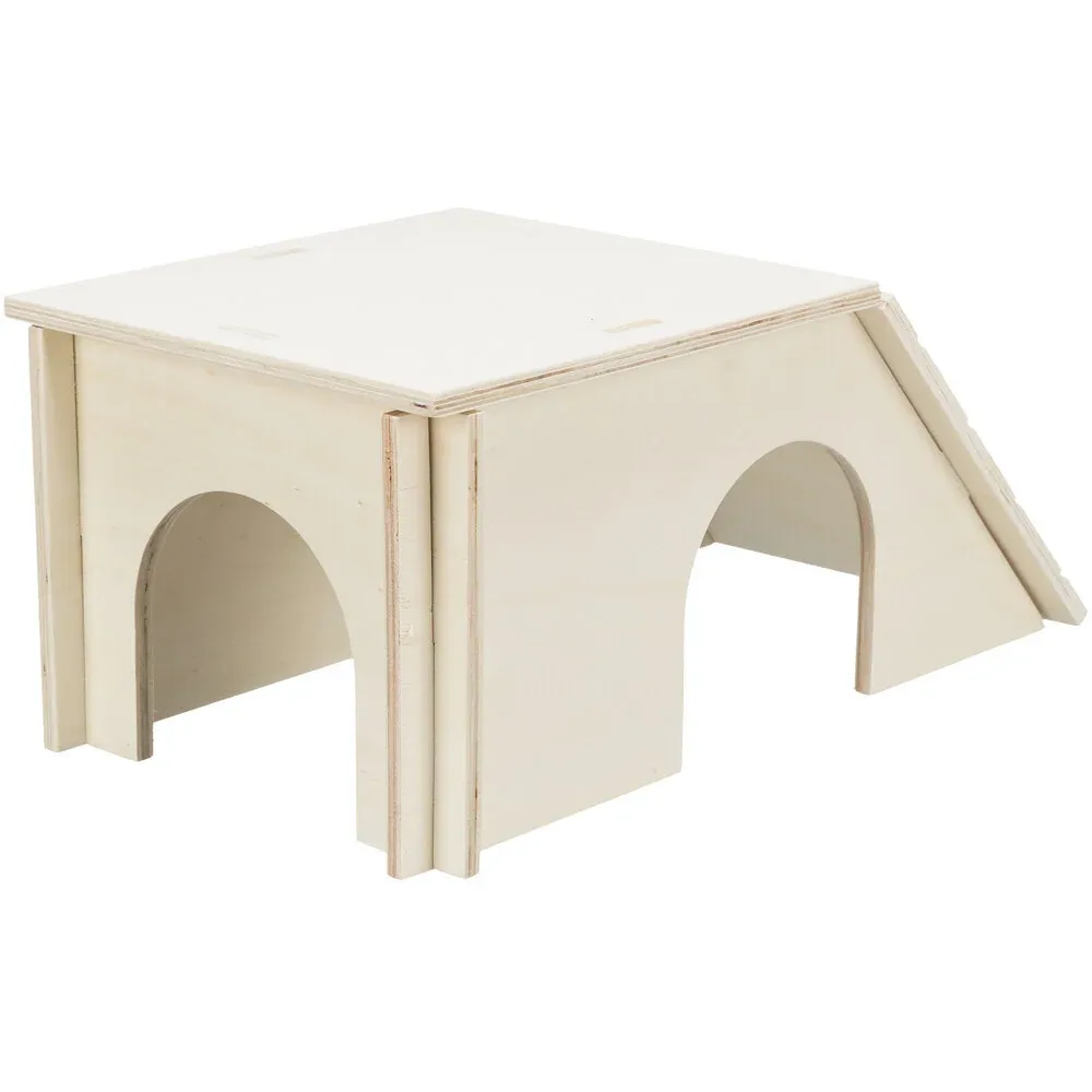 Steckhaus Holz Bent für Kleintiere - Image 2