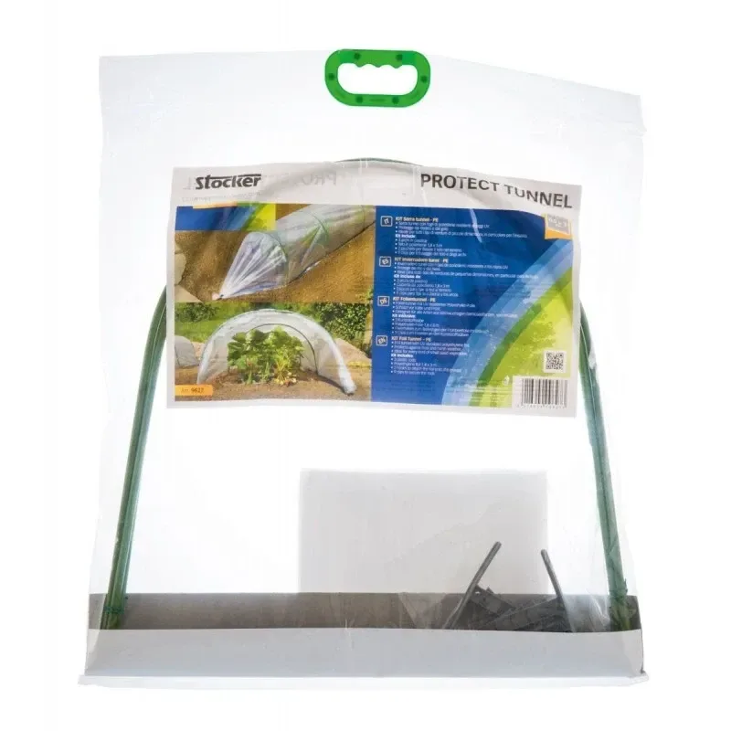 Stocker Protect Tunnel 0,5 x 3 m mit PE-Plane für Meerschweinchen - HaustierPro
