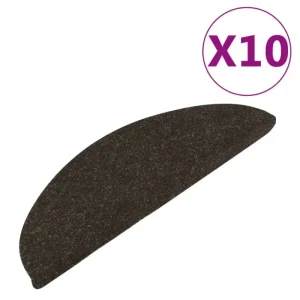 Stufenmatten Selbstklebend 10 Stk. Anthrazit 56x17x3 cm - HaustierPro
