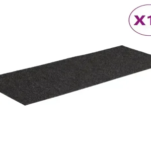 Stufenmatten Selbstklebend Rechteckig 15 Stk. 60x25 Anthrazit - HaustierPro