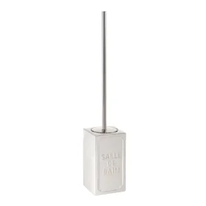 Stumpfes Bürste mit Borstenbüschel aus der Gedy Serie Vivienne - Weiß - HaustierPro