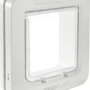 SureFlap Mikrochip Pet door Haustierklappe Weiß 1 St. | Stabil & Sicher - HaustierPro