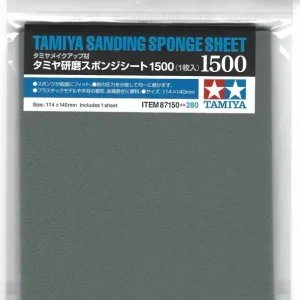 Tamiya Sanding Sponge Sheet 1500 - HaustierPro