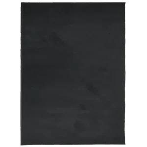 Teppich OVIEDO Kurzflor Schwarz 60x110 cm - HaustierPro