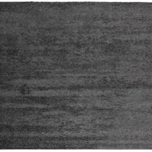 Teppich Shaggy Hochflor Contemporary Anthrazit 120x120 cm - HaustierPro