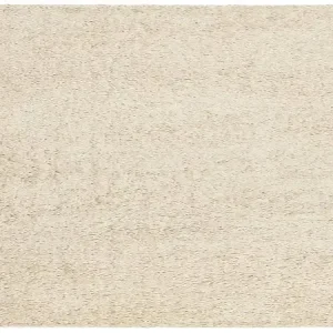 Teppich Shaggy Hochflor Neuzeitlich Golden 120x120 cm - HaustierPro