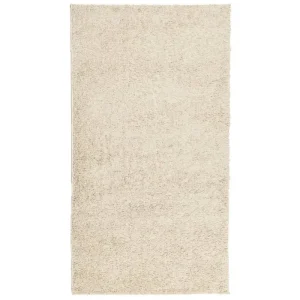 Teppich Shaggy Hochflor Neuzeitlich Golden 60x110 cm - HaustierPro