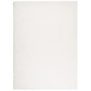 Teppich Shaggy Hochflor Stilvoll Creme 60x110 cm - HaustierPro