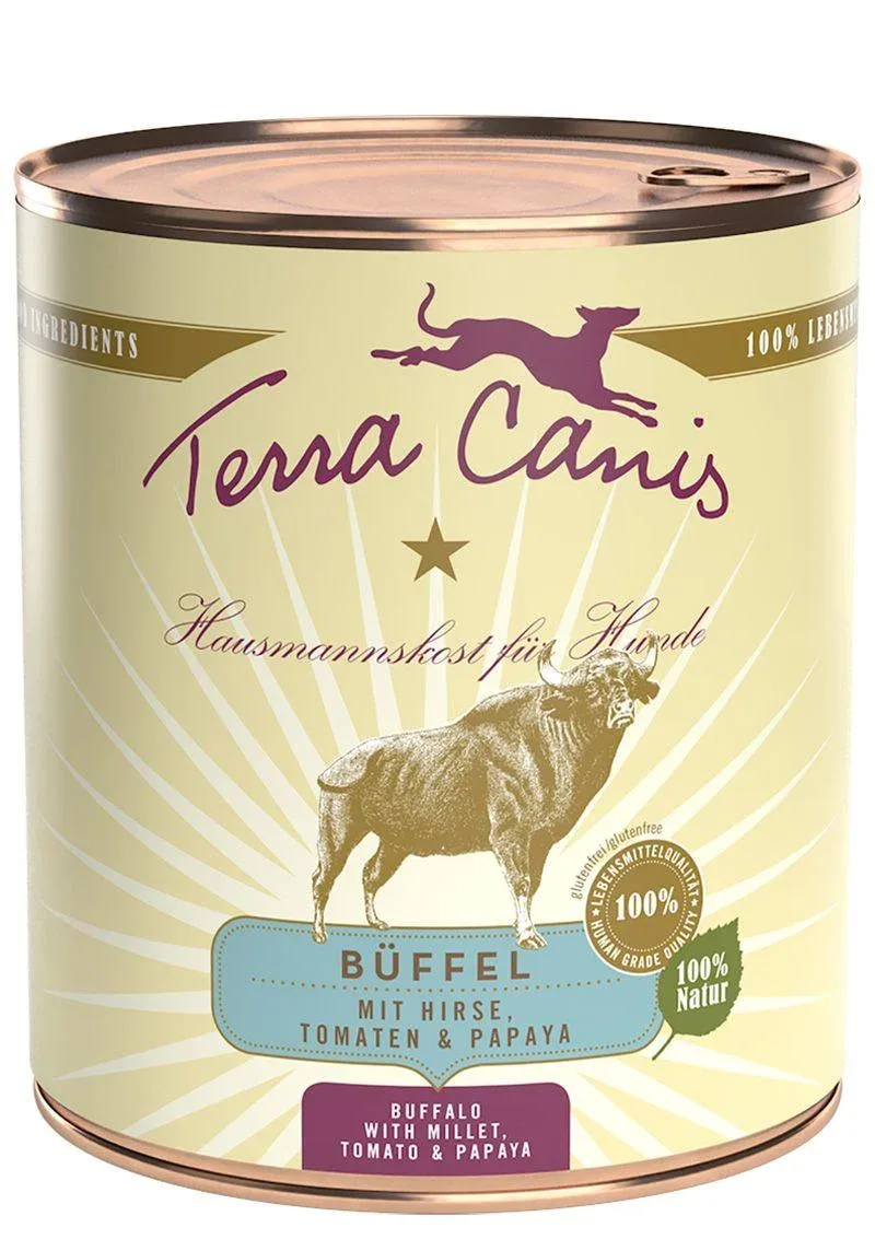 Terra Canis Büffel Classic mit Hirse, Tomaten und Papaya - Image 2