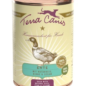 Terra Canis Ente Classic mit Naturreis, roter Beete, Birne und Sesam