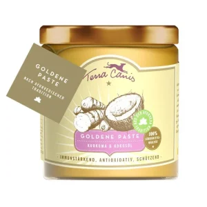 Terra Canis Goldene Paste, Kurkuma und Kokosöl