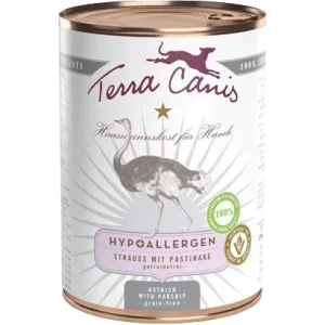 Terra Canis Hypoallergen Strauß mit Pastinake 400 g