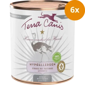 Terra Canis Hypoallergen Strauß mit Pastinake 800 g