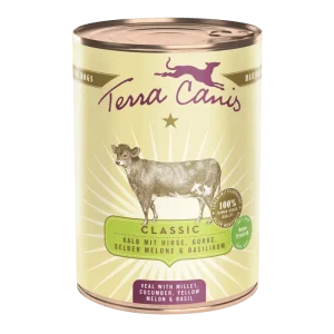 Terra Canis Kalb Classic mit Hirse, Melone und Gurke