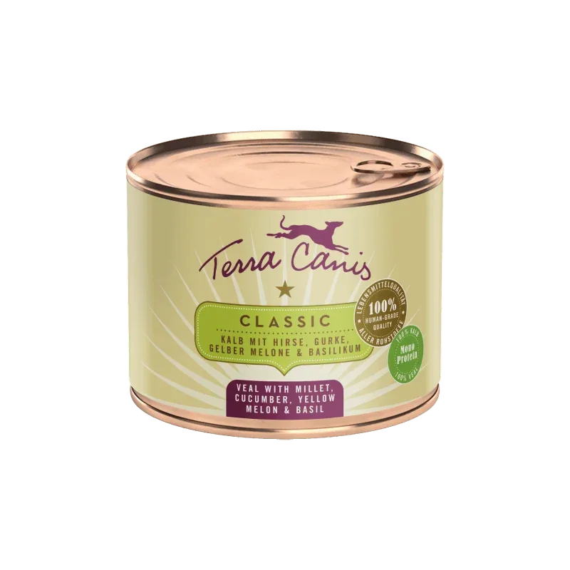 Terra Canis Kalb Classic mit Hirse, Melone und Gurke - Image 2