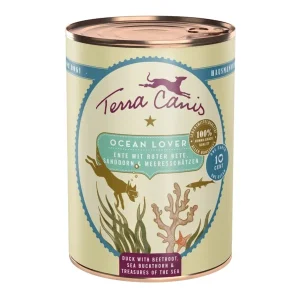 Terra Canis Love the Planet Ente mit roter Bete, Sanddorn & Meeresschätzen 400g | DAS FUTTERHAUS
