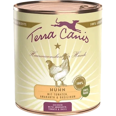 Terra Canis Menü Classic Huhn mit Amaranth, Tomaten & Basilikum 800 g