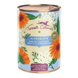 Terra Canis Menü Floralis - Alpenblüte