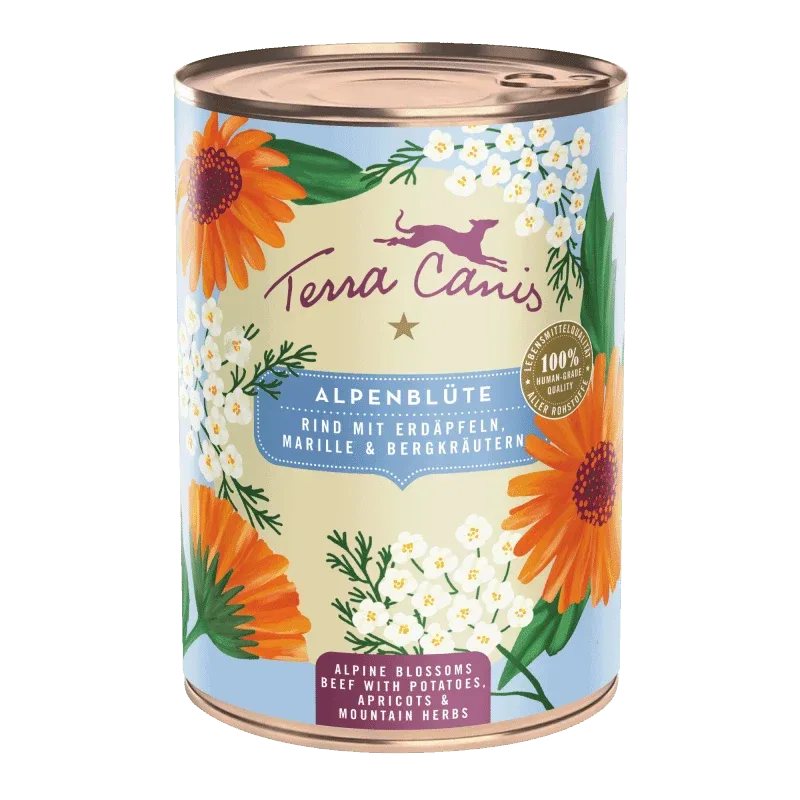 Terra Canis Menü Floralis - Alpenblüte